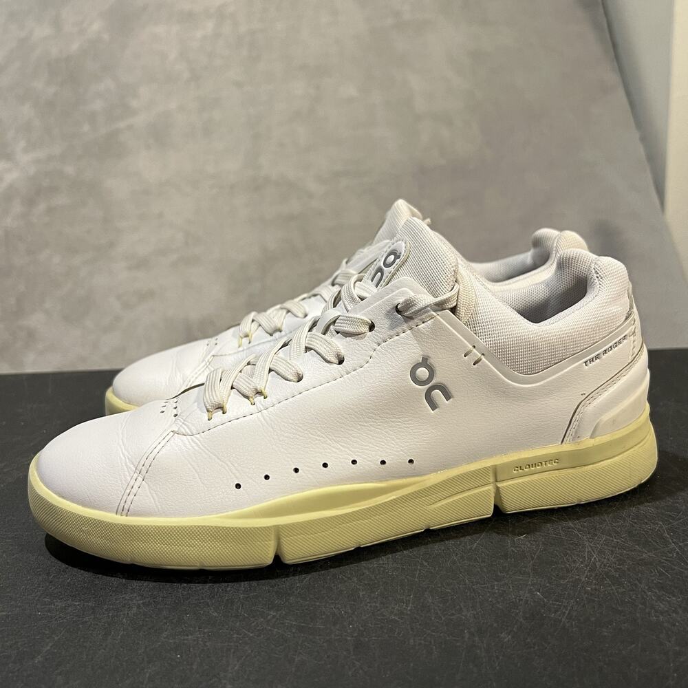 On The Roger Advantage Shoes Womens Size 8.5 CloudTec Leather Tennis Sneakers - Picture 3 of 10